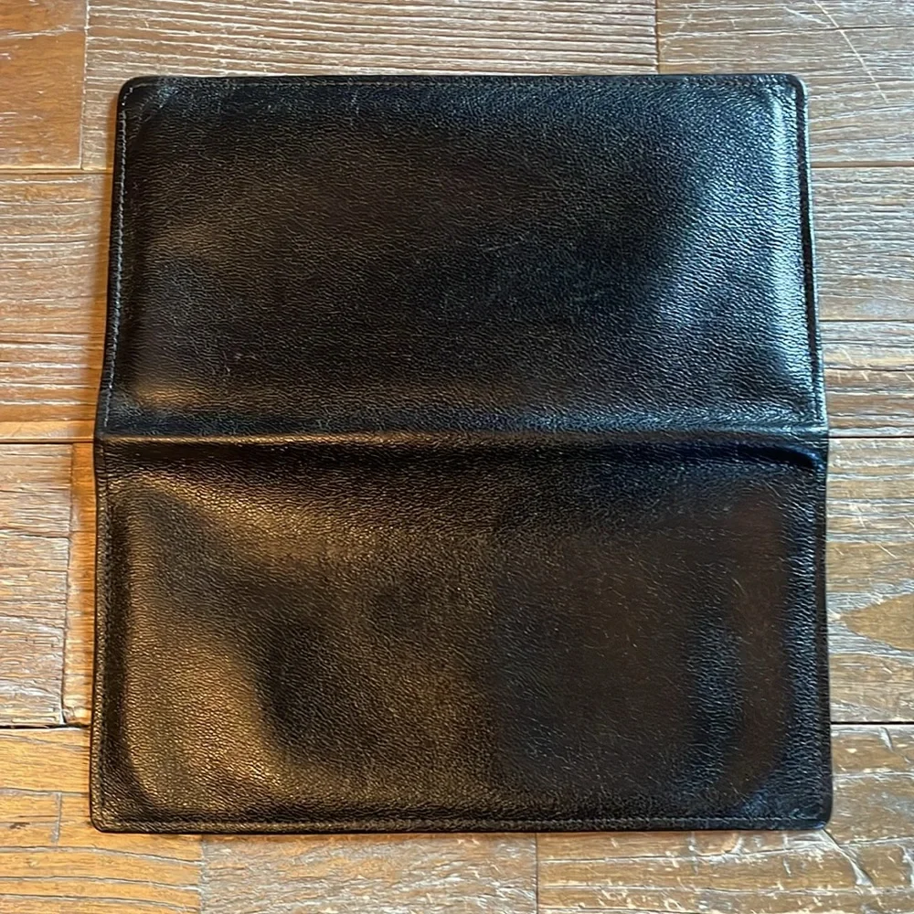 Vintage Viking Leather Bifold Wallet Made in England🖤